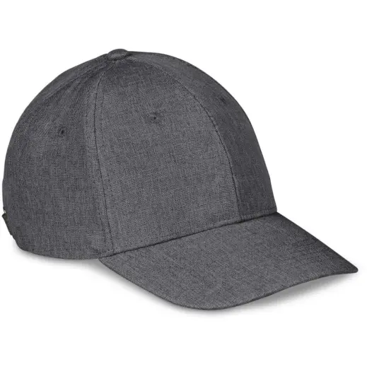 Austin Linen Cap Dark Grey